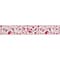 2.5" x 10yd. Small Glittered Hearts Valentine's Day Wired Craft Ribbon